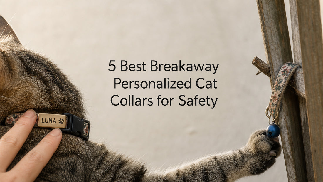 5 Best Breakaway Personalized Cat Collars for Safety
